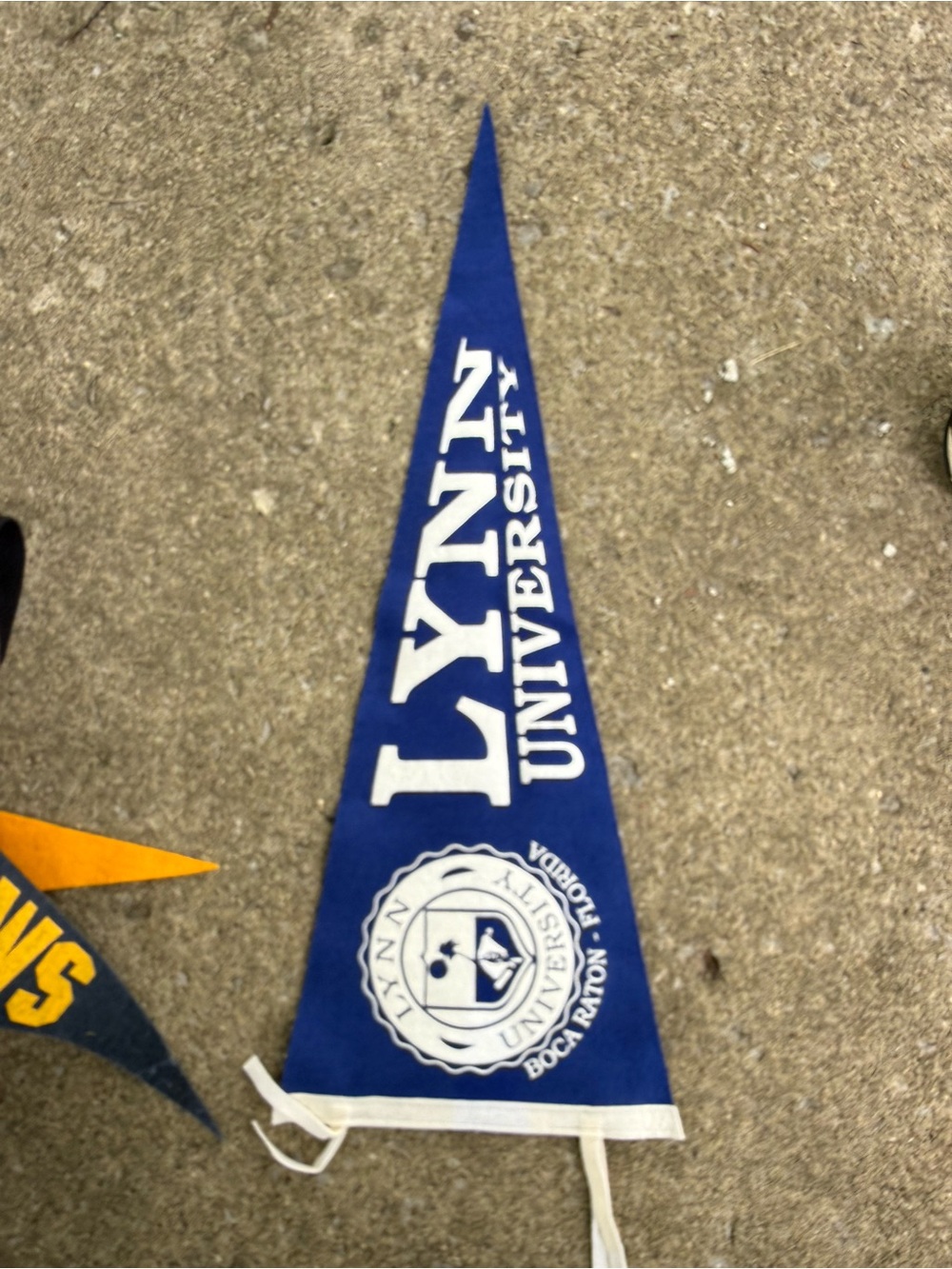Lynn University Blue Felt Pennant